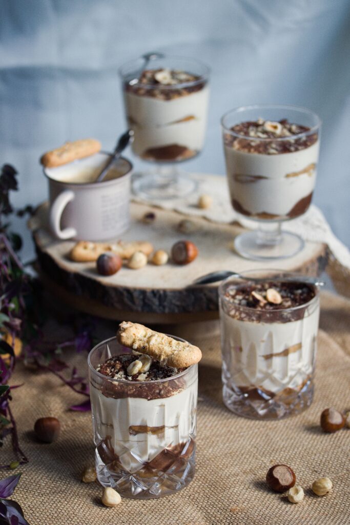 Tiramisu s lískovými oříšky