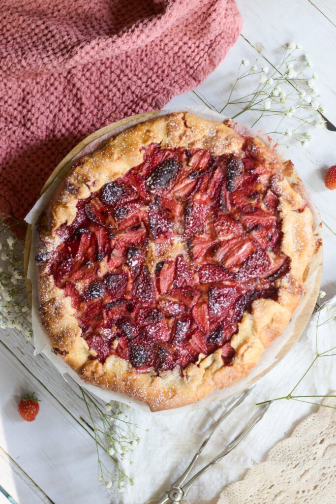 Jahodová galetka s mascarpone